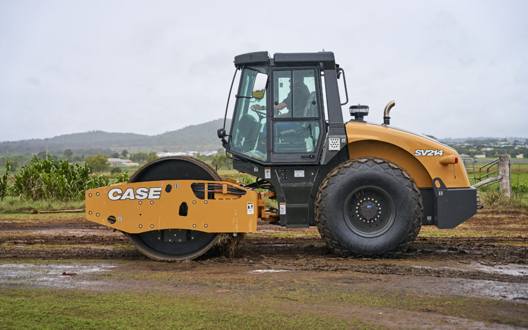 CASE SV214 and SV218 Rollers Land in Australia