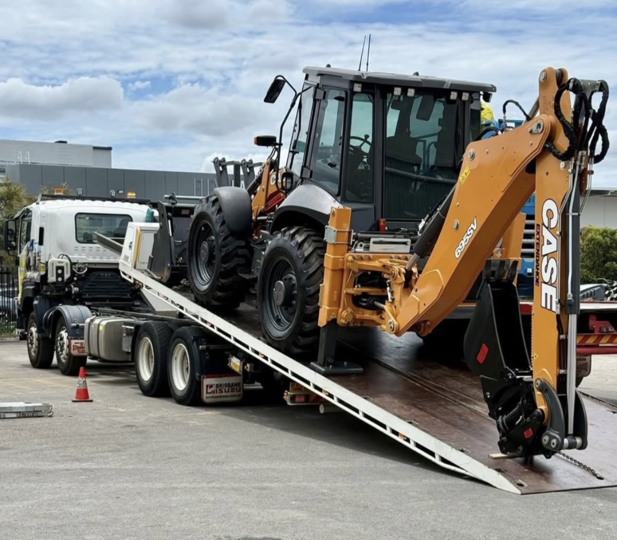 Delivery of Case CX35D Excavator