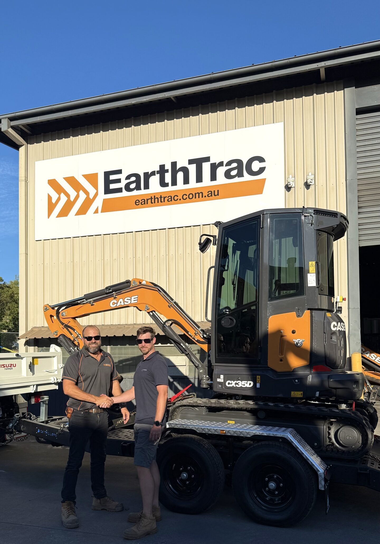 Delivery of Case CX35D Excavator